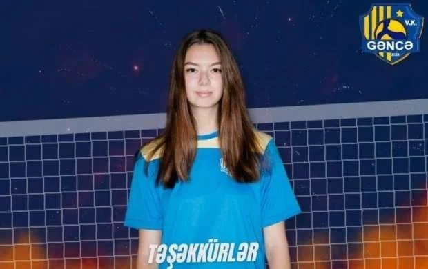Rusiyalı voleybolçu Azərbaycanı bu ölkəyə dəyişdi 