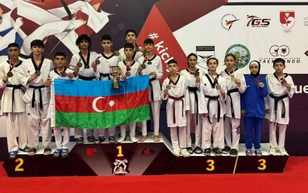 Azərbaycan taekvondoçuları Albaniyada 14 medal qazandılar 