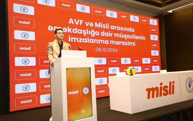 Misli-dən voleybola böyük dəstək – AVF ilə müqavilə imzalandı 