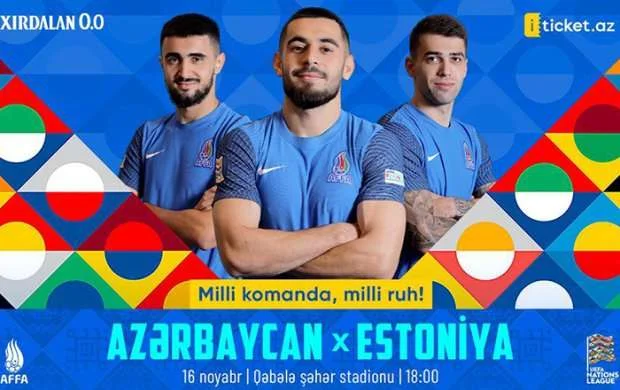 Azərbaycan - Estoniya oyununun biletləri satışa çıxarıldı 