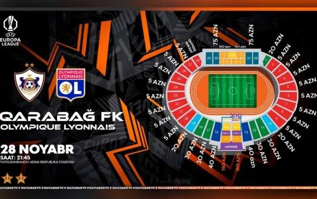 "Qarabağ" - "Olimpik Lion" matçına neçə bilet satılıb? - SON DURUM 