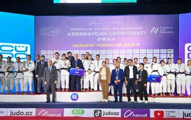 Cüdo üzrə Azərbaycan çempionatında komanda yarışları keçirildi 