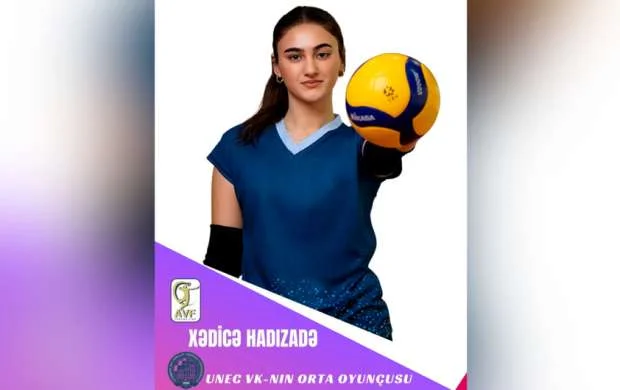 UNEC klubunun voleybolçusu: "Təcrübəli oyunçulara qarşı çıxış etmək gücümüzü artırır" 