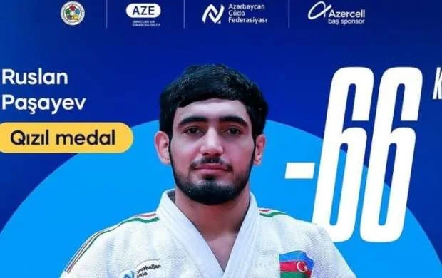 Azərbaycan cüdoçusu “Böyük Dəbilqə”nin qalibi oldu 