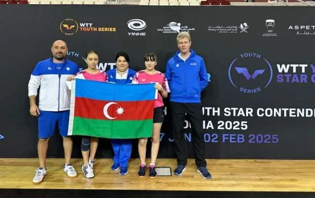 Azərbaycanın stolüstü tennisçilərindən daha bir mükafat 