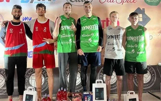 Çimərlik millimiz Latviya açıq çempionatında gümüş medal qazandı 
