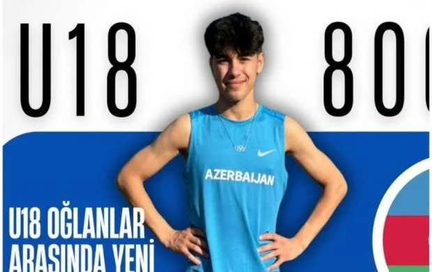 Azərbaycan atleti ölkə rekordunu yenilədi 