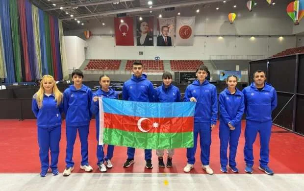 Azərbaycanın stolüstü tennisçiləri beynəlxalq turnirə qatıldılar 