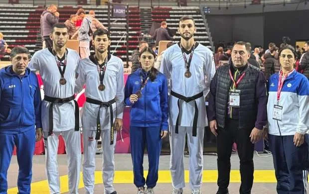 Azərbaycanın daha üç taekvondoçusu Türkiyədə medal qazandı 