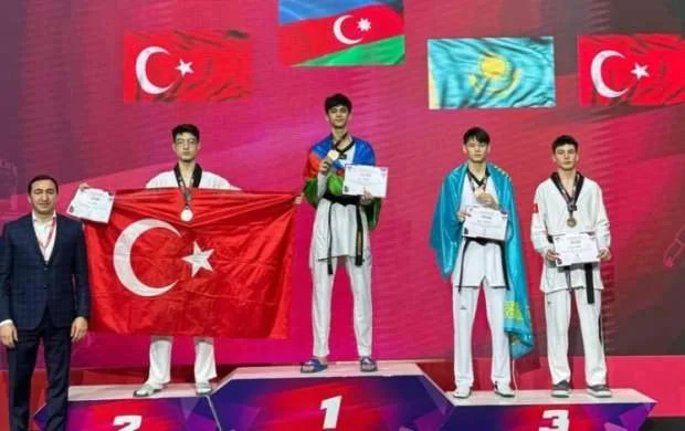 Azərbaycan taekvondoçuları Türkiyədə daha iki qızıl medal qazandılar 
