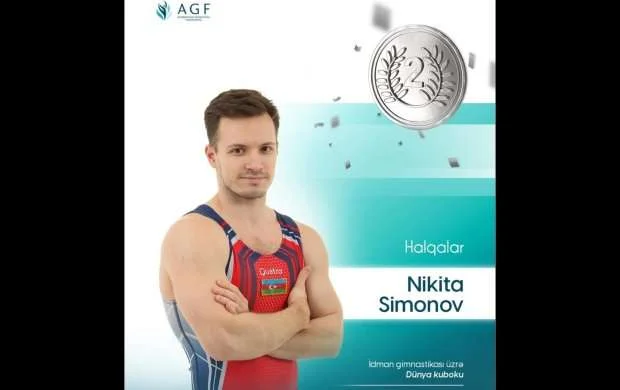 Azərbaycan gimnastı Almaniyada gümüş mükafat qazandı 