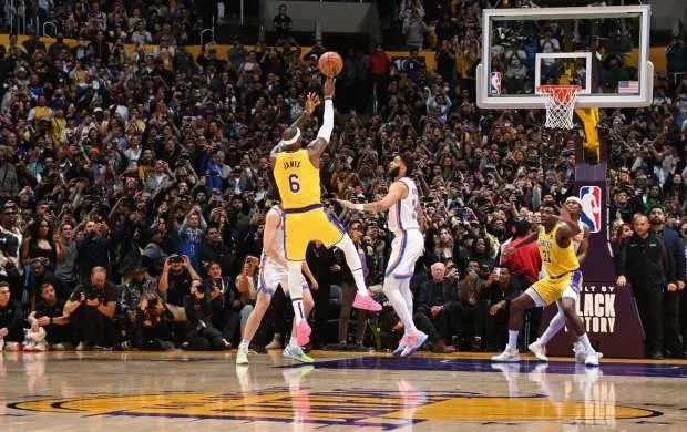 Lebron Ceymsdən tarixi rekord 