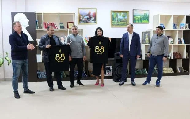 "Neftçi"nin əməkdaşları qocalar evində - FOTO 