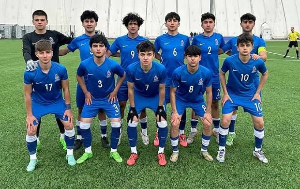 Azərbaycanın U-17 yığması böyük hesabla uduzdu 