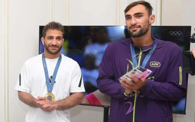 Avropa Cüdo İttifaqı olimpiya çempionlarımızı mükafatlandırdı 
