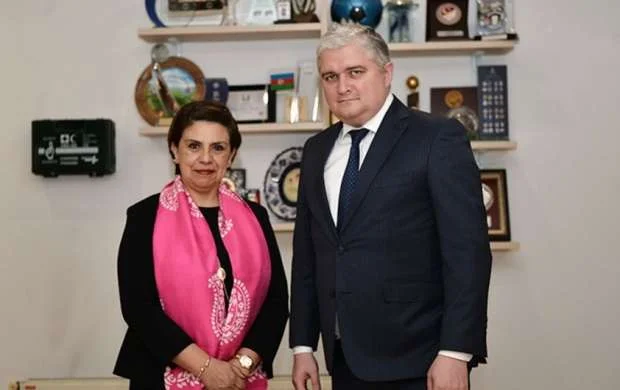 AFFA-nın baş katibi Meksikanın Azərbaycandakı səfiri ilə görüşdü 