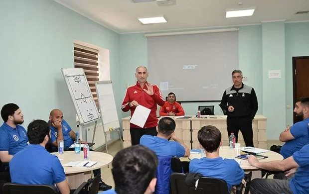 Bakıda UEFA-nın C kateqoriyalı məşqçi kursunun I mərhələsi keçirilir 