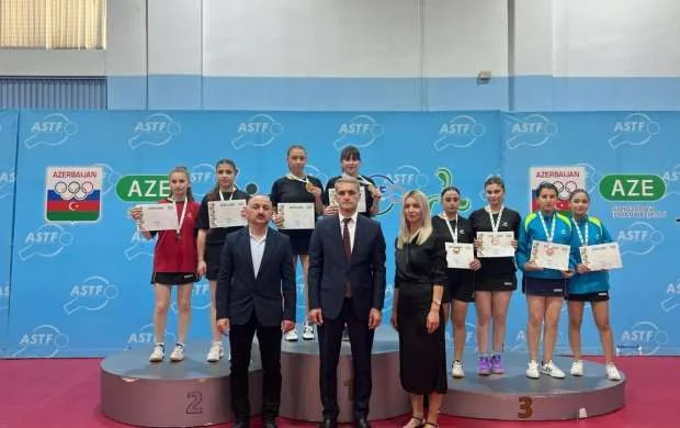 Stolüstü tennis üzrə ölkə birinciliyi başa çatdı 