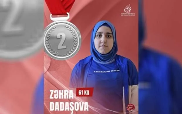 Dadaşova Gürcüstanda medal qazandı 