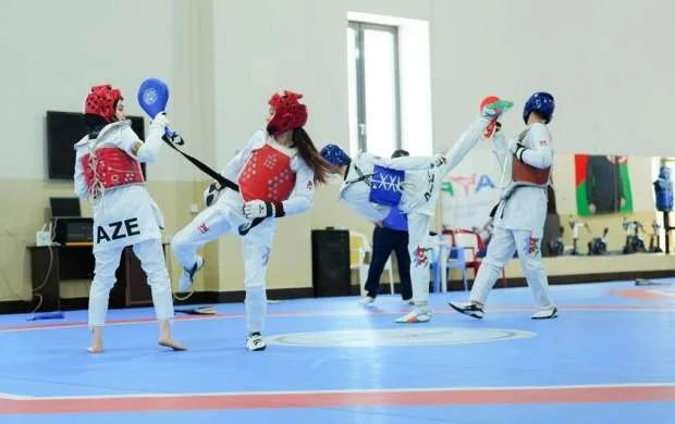 Azərbaycanın gənclərdən ibarət taekvondo millisinin üzvləri hazırlığa cəlb olunublar 