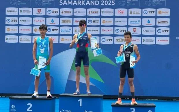Azərbaycan triatlonçularından "qızıl" və "gümüş" 