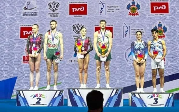 Azərbaycan gimnastları Krasnodarda 2 medal qazandılar 