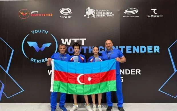 Azərbaycanın stolüstü tennisçiləri Daşkənddə medal qazandılar 