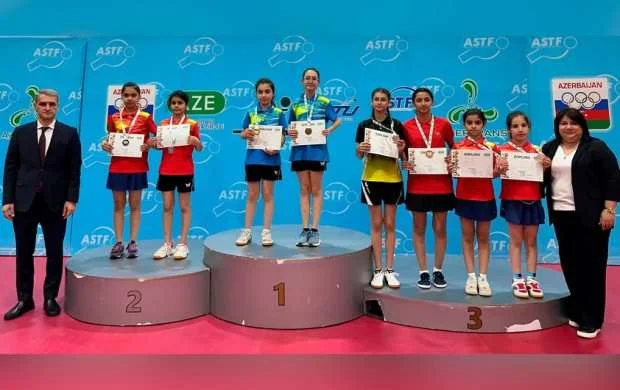13 yaşadək stolüstü tennisçilərin Azərbaycan birinciliyi yekunlaşdı 