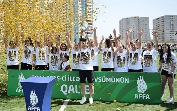AFFA Yüksək Qızlar Liqasında 2024/2025 mövsümünün qalibləri mükafatlandırıldı 