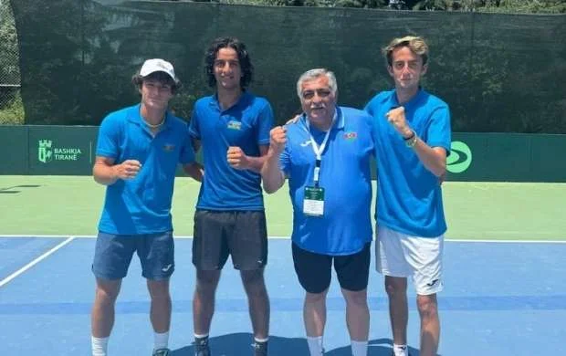 Azərbaycan millisi "Devis Cup"da 3-cü qrupa yüksəldi 