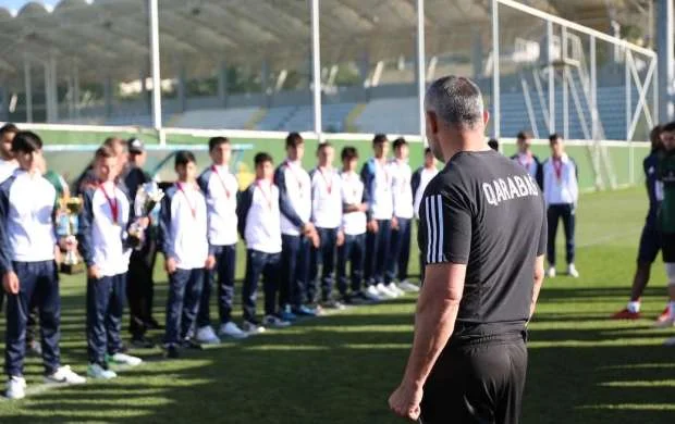 "Qarabağ"ın əsas komandası U-15 və U-13 ilə görüşdü - FOTO 