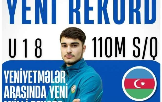 Əmir İsmayılov Skopyedə rekorda imza atdı 