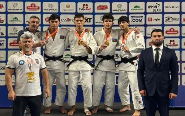 Avropa Kuboku: Azərbaycan cüdoçularından 2 "qızıl", 1 "gümüş", 1 "bürünc" 