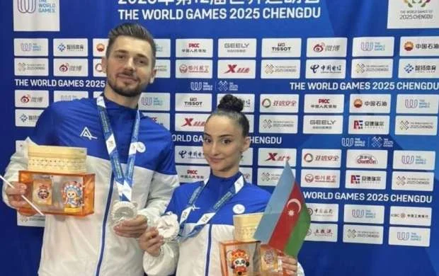 Azərbaycan millisi Dünya Oyunlarında "gümüş" qazandı 