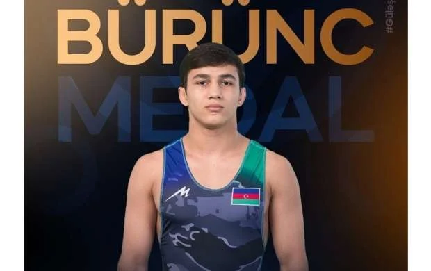Azərbaycan güləşçisi dünya çempionatında bürünc medal qazanıb 