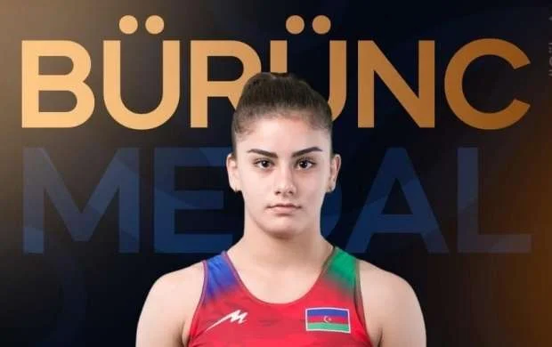 Azərbaycanın qadın güləşçisi dünya çempionatında bürünc medal qazanıb 