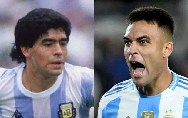 Lautaro Martines Maradonanı geridə qoydu 