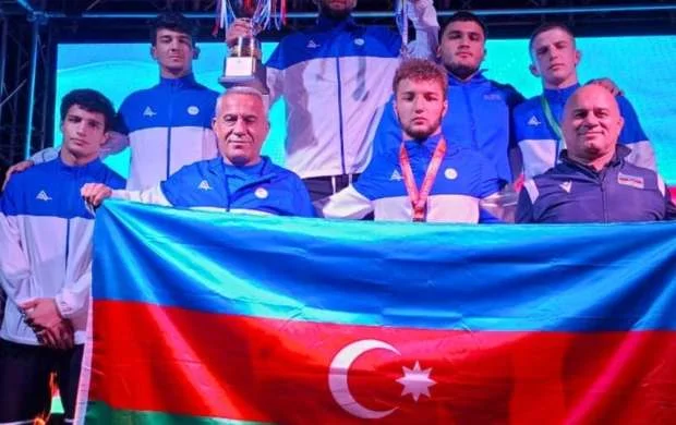 Azərbaycanın sərbəst güləşçiləri Qırğızıstanda 1-ci oldular 