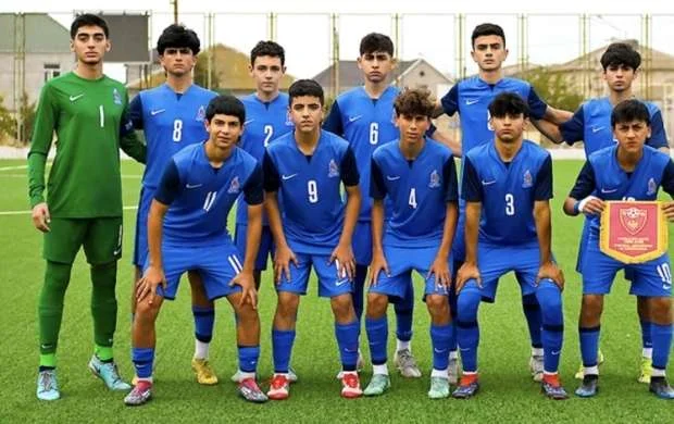 Azərbaycanın U-15 millisi Monteneqro ilə heç-heçə edib 