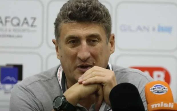 "Futbolçularıma minnətdarlığımı bildirirəm" -Kaxaber Tsxadadze 