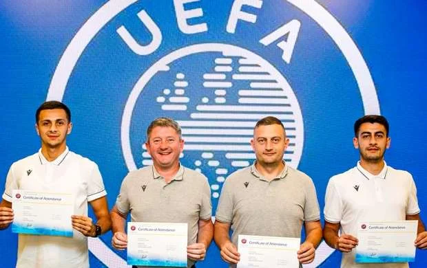 Hakimlərimiz UEFA proqramında iştirak etdilər 