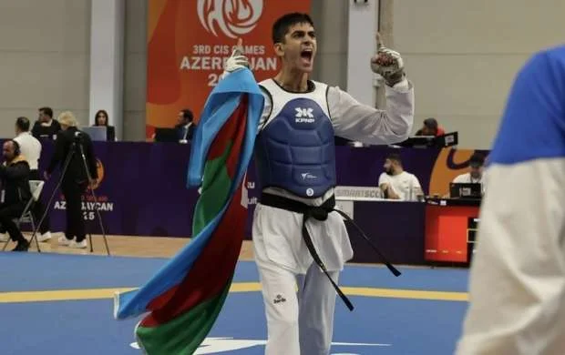 III MDB Oyunları: Taekvondoçumuz Ziya Həsənli qızıl medal qazandı 