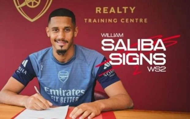 "Arsenal" Saliba ilə müqavilə yenilədi - RƏSMİ 