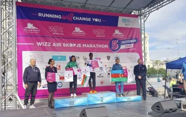 Azərbaycan atleti Makedoniyada beynəlxalq yarışda gümüş medal qazandı 