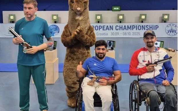 Azərbaycan paragüllə atıcısı Xorvatiyada Avropa çempionatında qızıl medal qazandı 