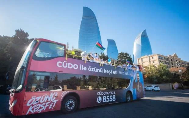 Ümumdünya Cüdo Günündə "şəhər turu" 