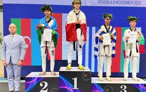 Azərbaycan taekvondoçusu Avropa birinciliyində medal qazandı 