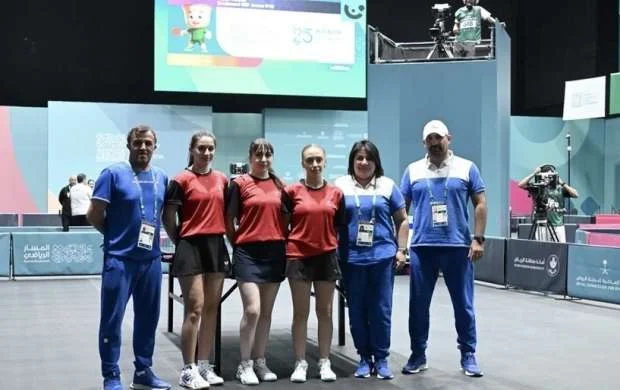 Azərbaycanın stolüstü tennis millisi İslamiadanın yarımfinalına yüksəldi 