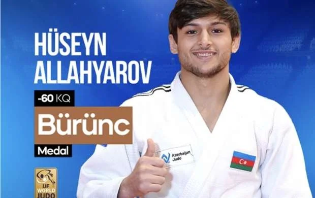 Azərbaycan cüdoçusu Qran-Pri turnirində bürünc medal qazandı 