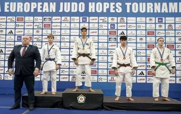 Azərbaycan cüdoçuları Riqada keçirilən turnirdə 4 medal qazandılar 